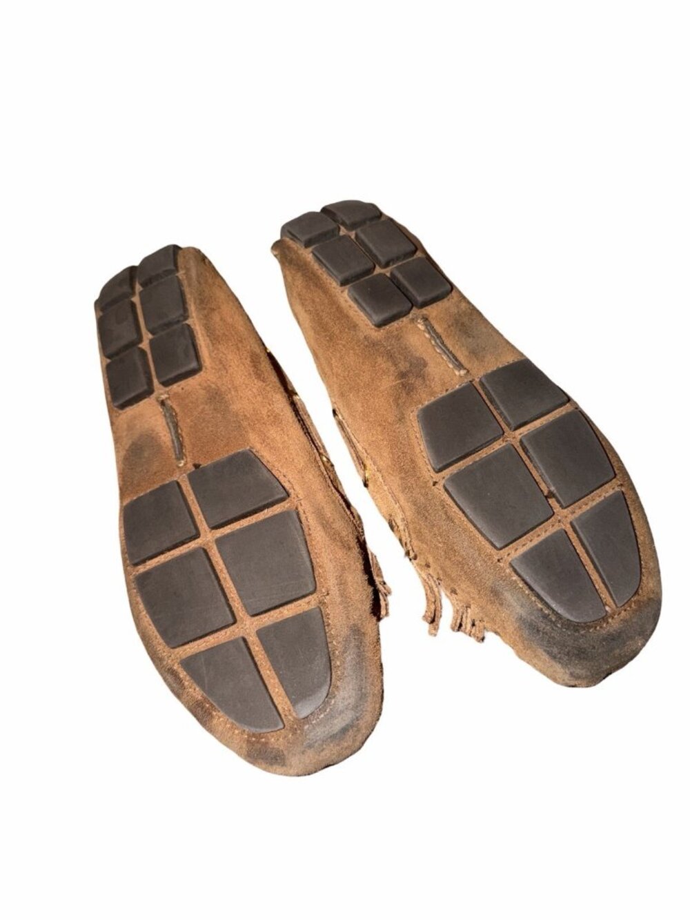 Tory Burch Alexandra Brown Suede Moccasins Loafers Driving Flats Shoes Size 6 - Picture 6 of 8